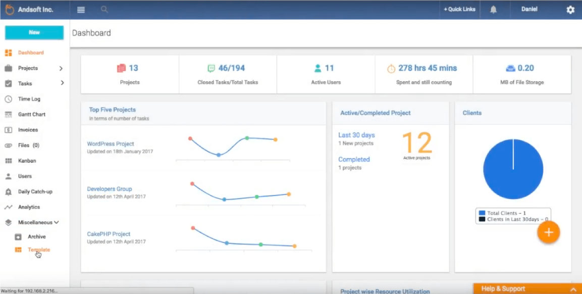 Best Open Source Resource Management Software OrangeScrum